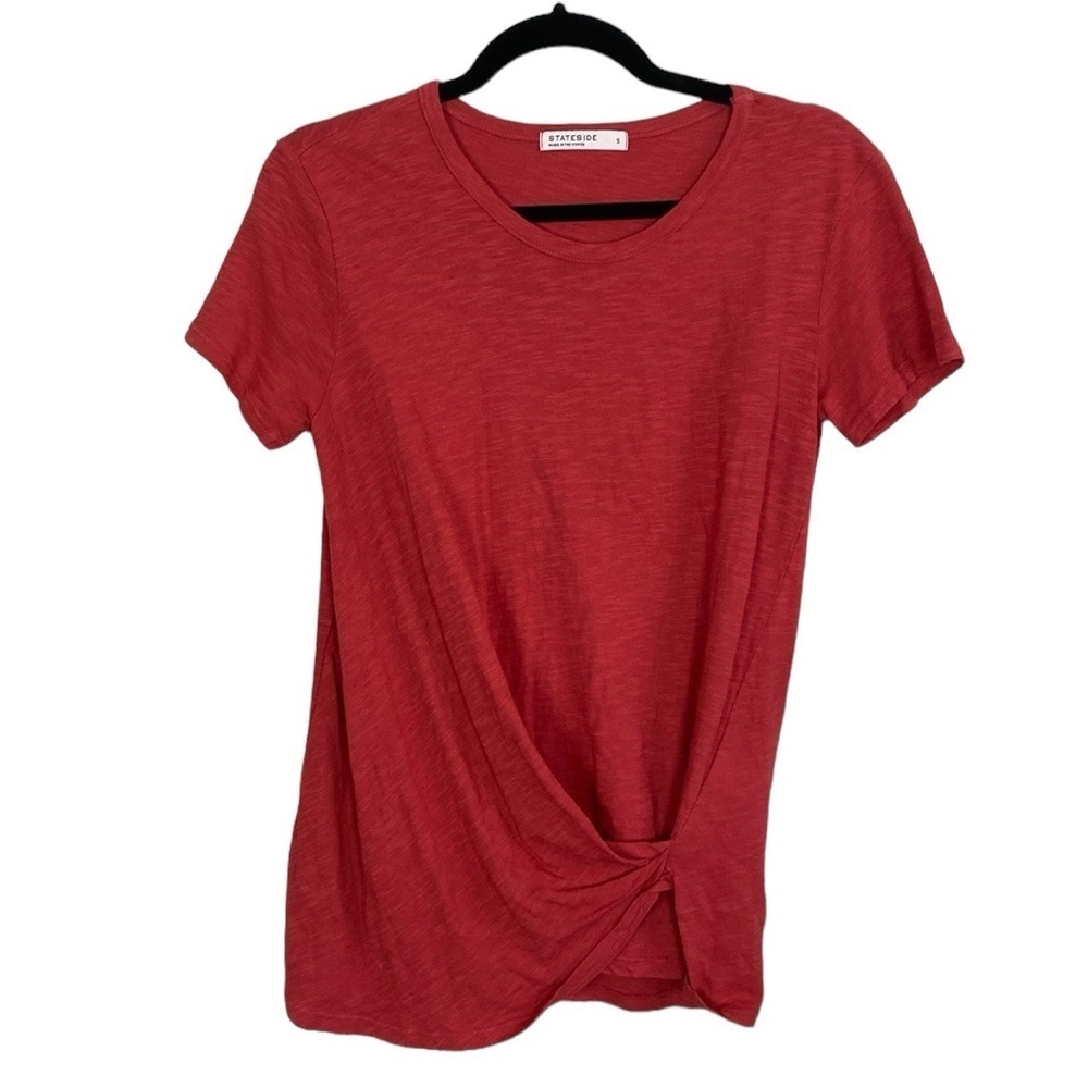 Stateside cross front top